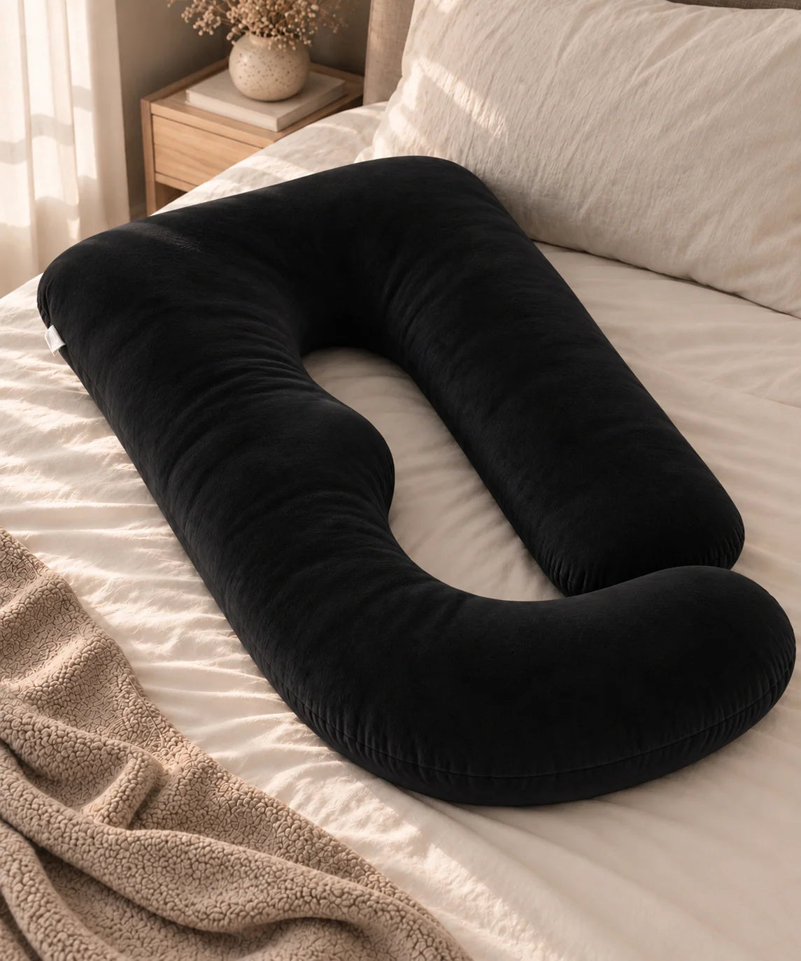Coussin passager DreamSnug Noir