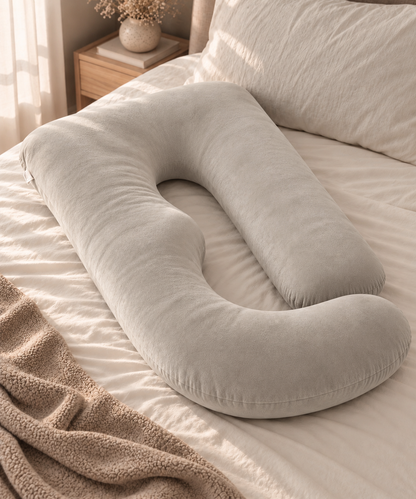 Coussin passager DreamSnug Gris perle